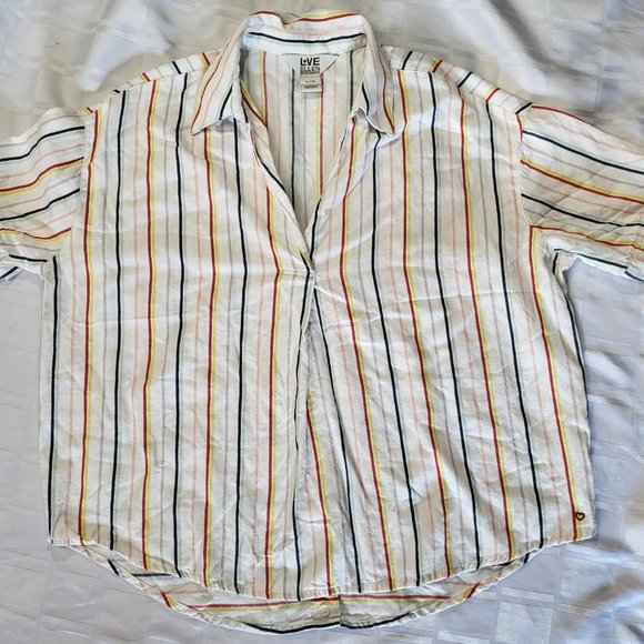 LOVE ELLEN DEGENERES SHORT SLEEVE SHIRT SIZE LARGE FASHION WEAR STYLE TV SHOW - Picture 4 of 16